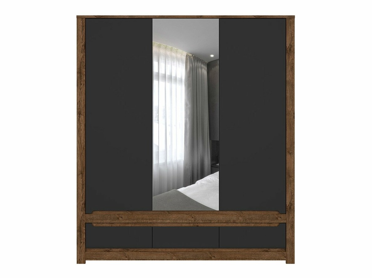 Spinta Ophevaru 114 (Matinė juoda + April ąžuolas)