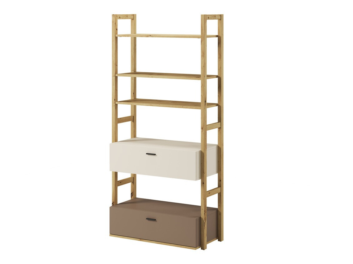 Atviros miegamojo lentynos be galinės sienelės