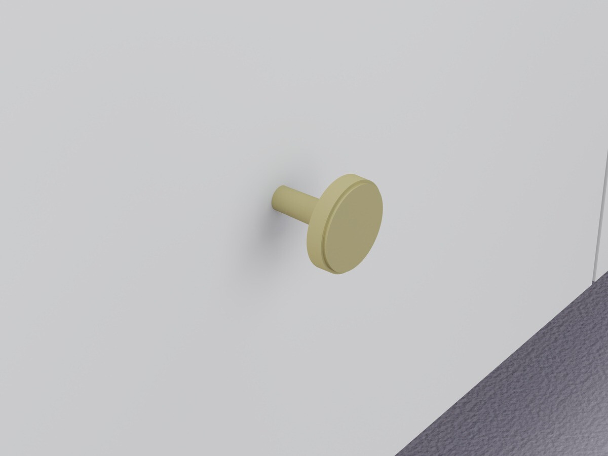 Žurnalinis staliukas Etliva 103 (Balta + Auksinė)