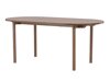 Valgomojo komplektas Dallas 4132 (Ruda + Juoda)
