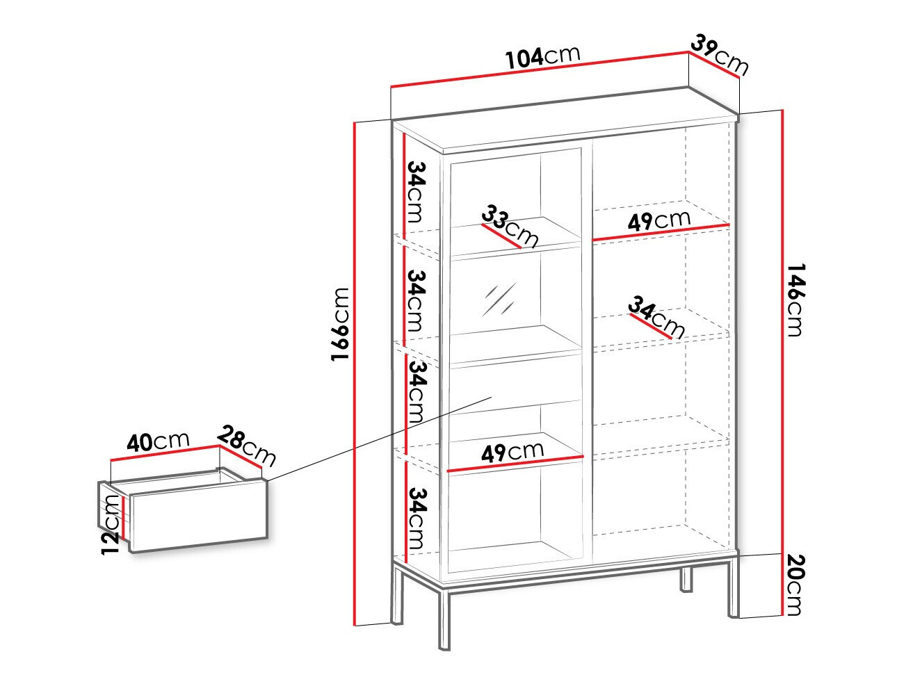 Lentyna Soferi 112 (Juoda + Votan ąžuolas)