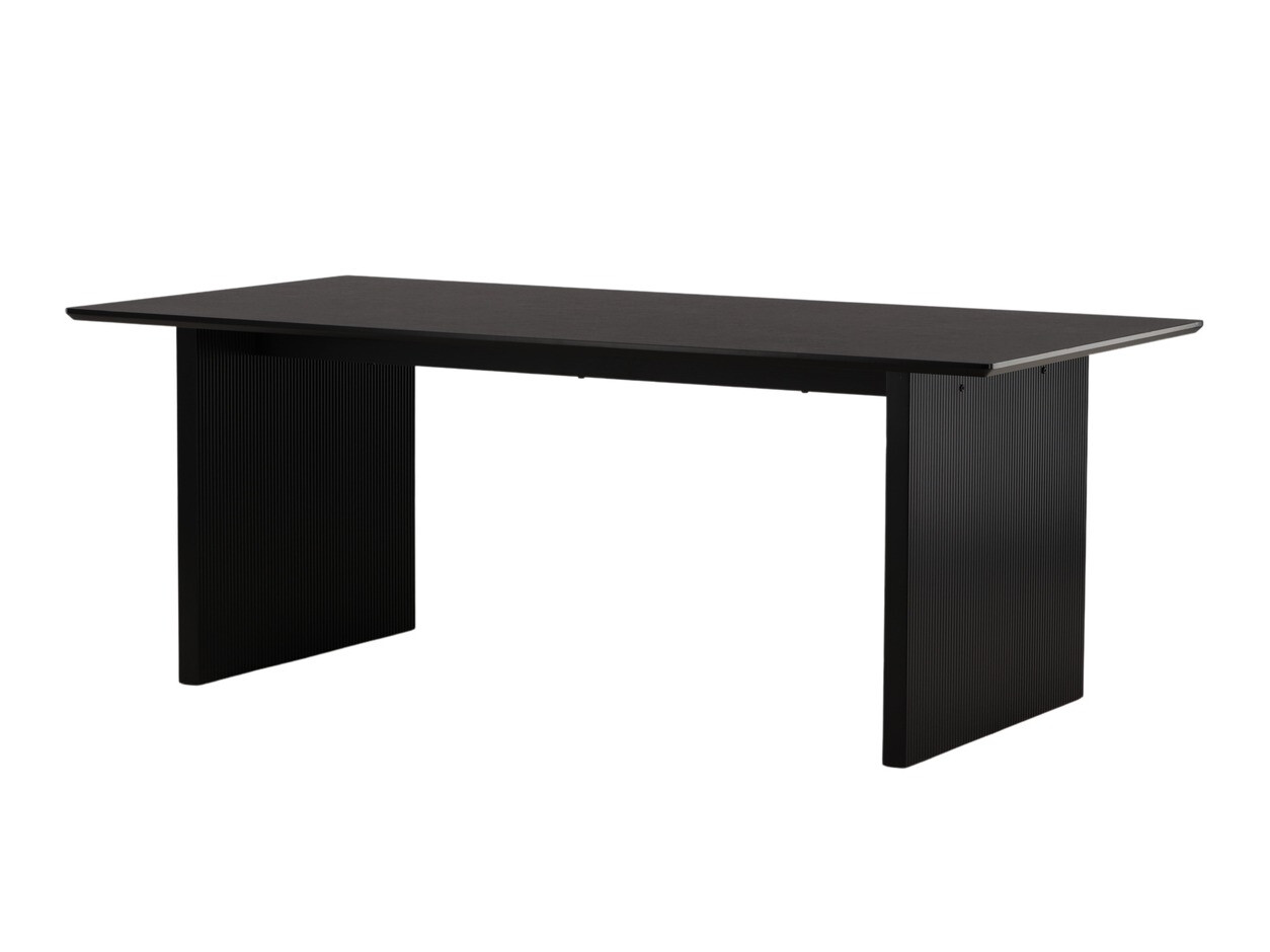 Valgomojo komplektas Dallas 4182 (Kreminė + Juoda)