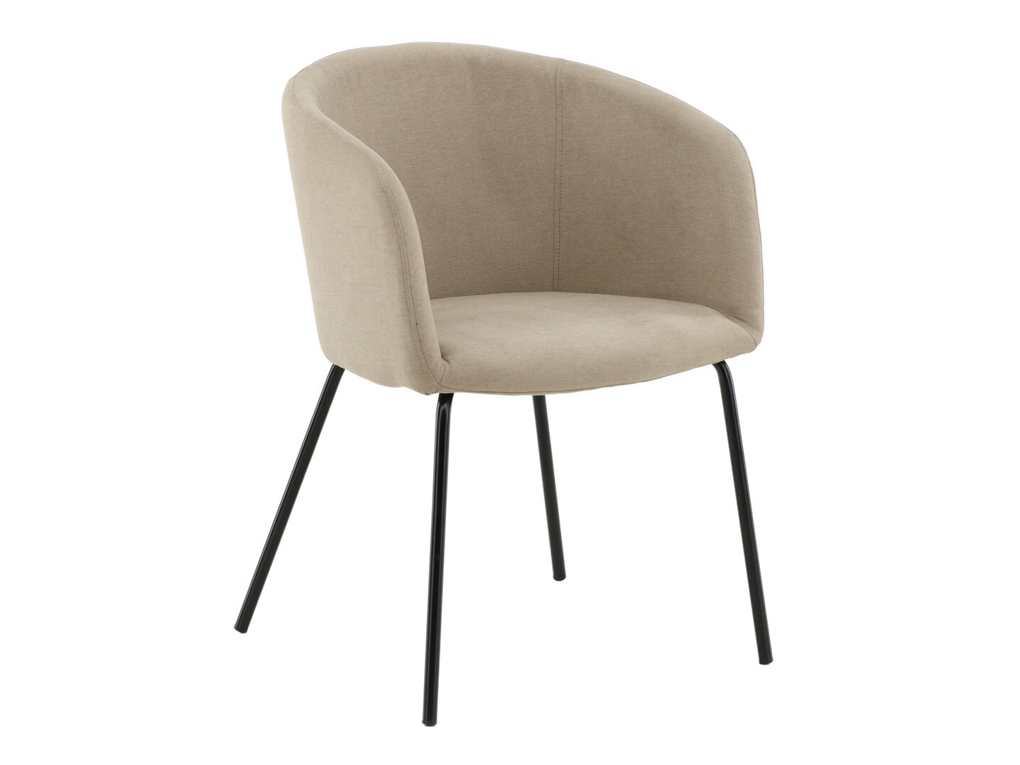 Valgomojo komplektas Dallas 4191 (Smėlinė + Juoda)