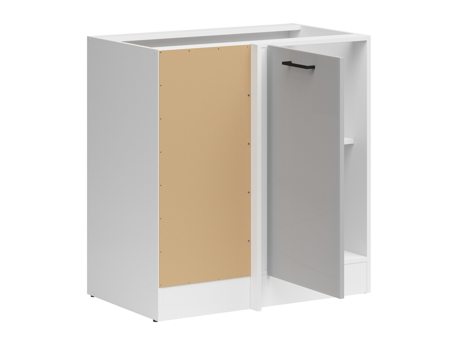 Modulinė kampinė spintelė Line Grey 101