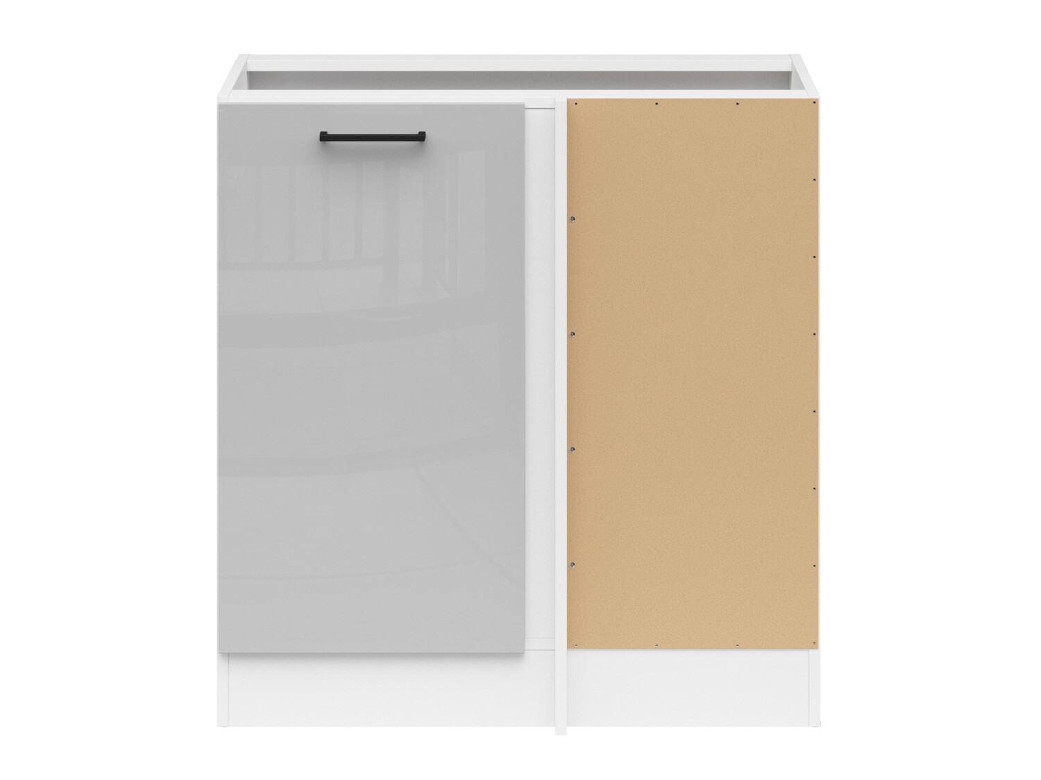 Modulinė kampinė spintelė Line Grey 101