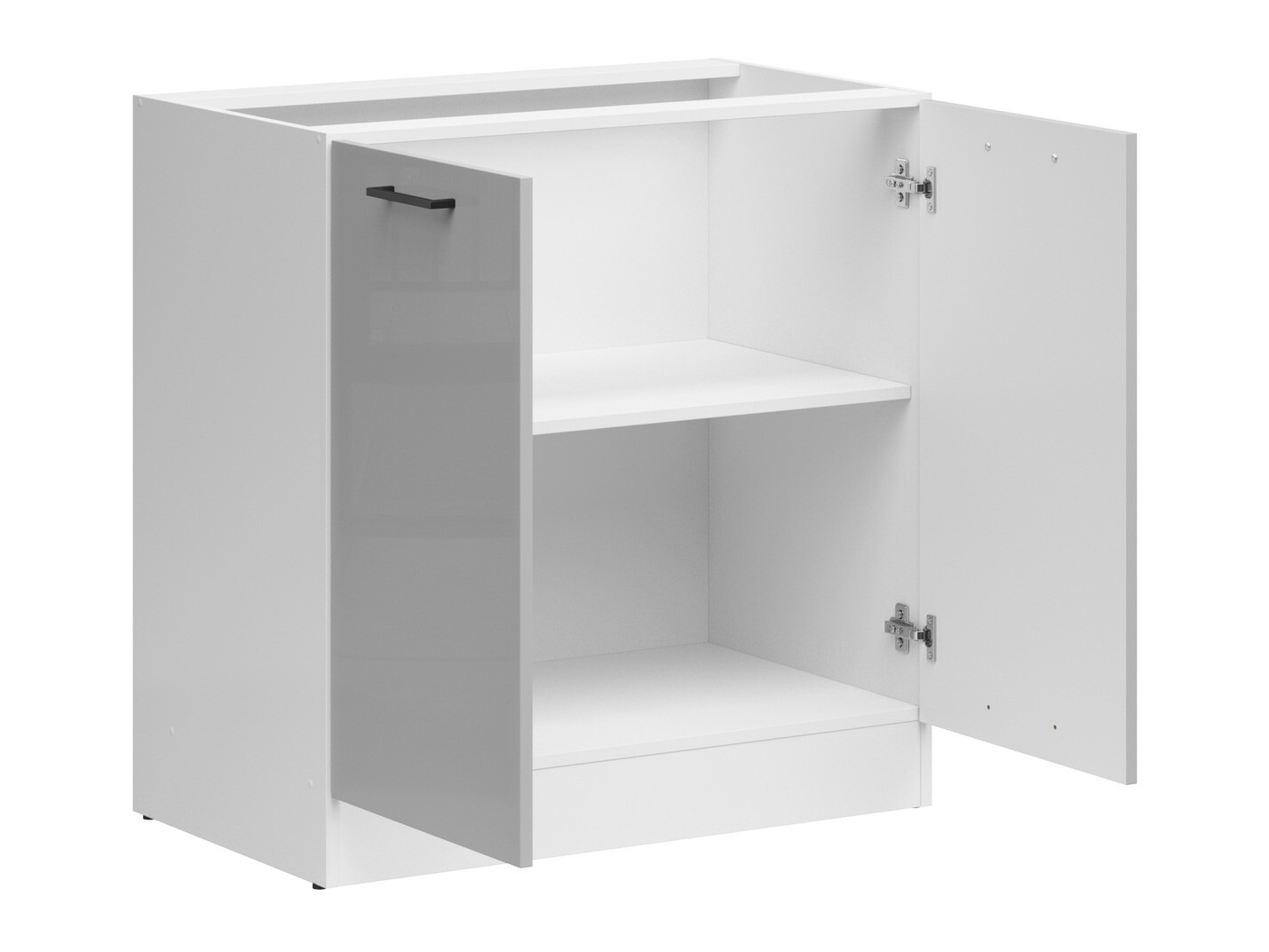 Modulinė spintelė su durelėmis Line Grey 108