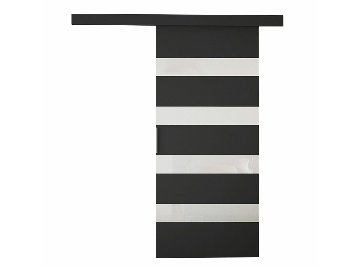 Stumdomos durys Closico Materia V (Juoda + Balta)