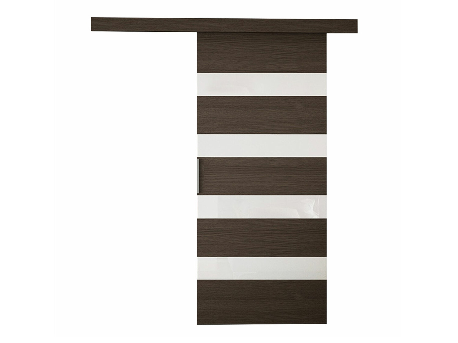 Stumdomos durys Closico Portalis V (Ruda + Balta)