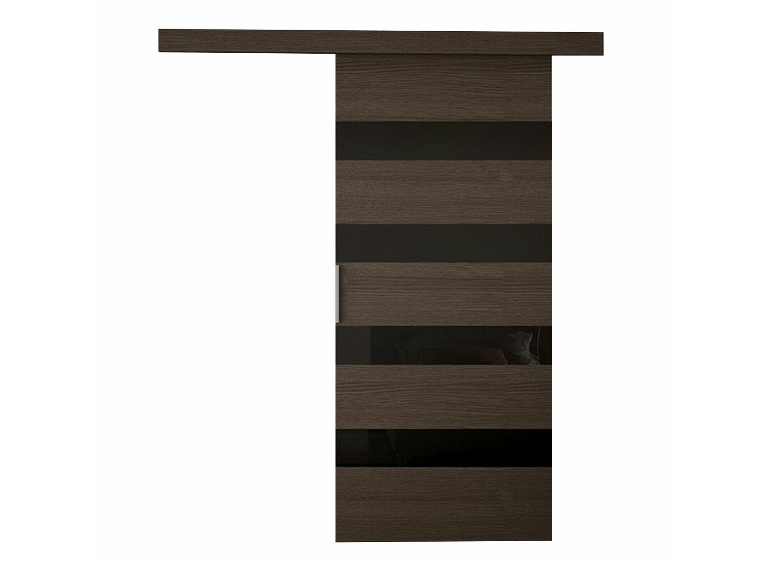 Stumdomos durys Closico Portalis V (Ruda + Juoda)