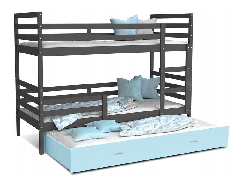 Dviaukštė lova Aurora 109 (Pilka)