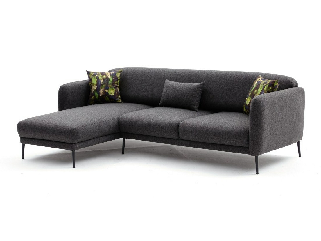 Minkštas kampas Altadena 128 (Antracitas)