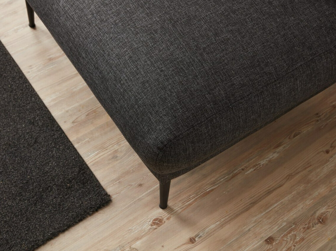 Minkštas kampas Altadena 128 (Antracitas)