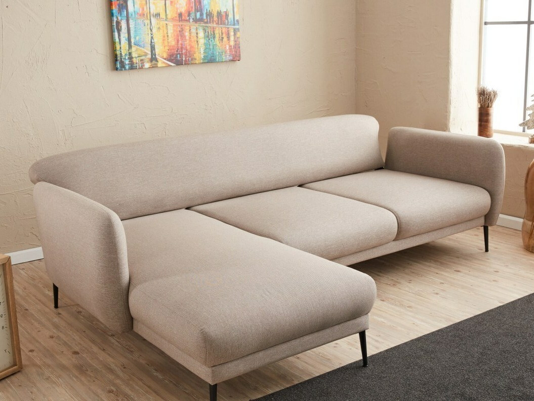 Minkštas kampas Altadena 128 (Kreminė)