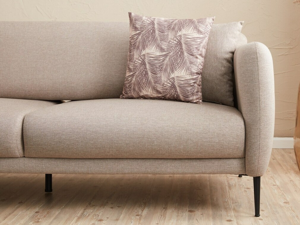 Minkštas kampas Altadena 128 (Kreminė)