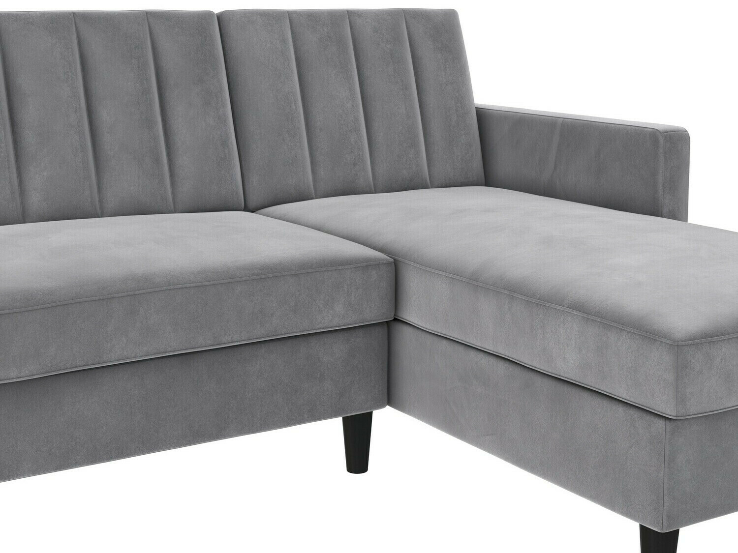 Minkštas kampas Tulsa 583 (Šviesi pilka)