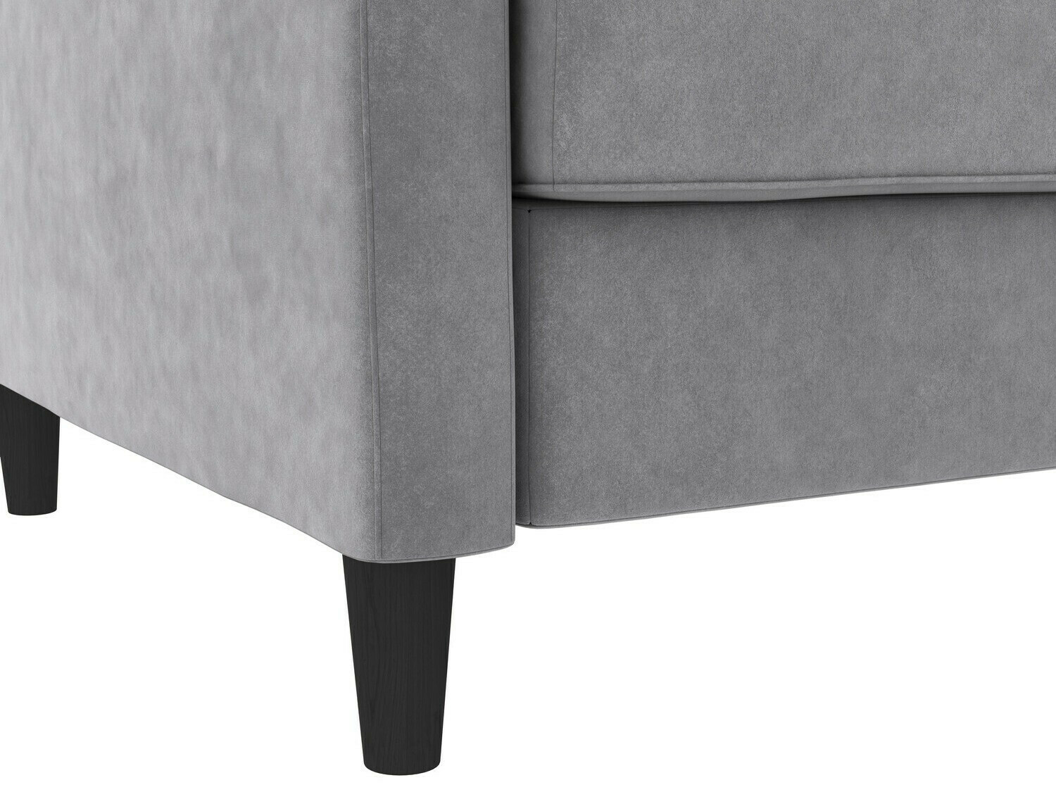 Minkštas kampas Tulsa 583 (Šviesi pilka)