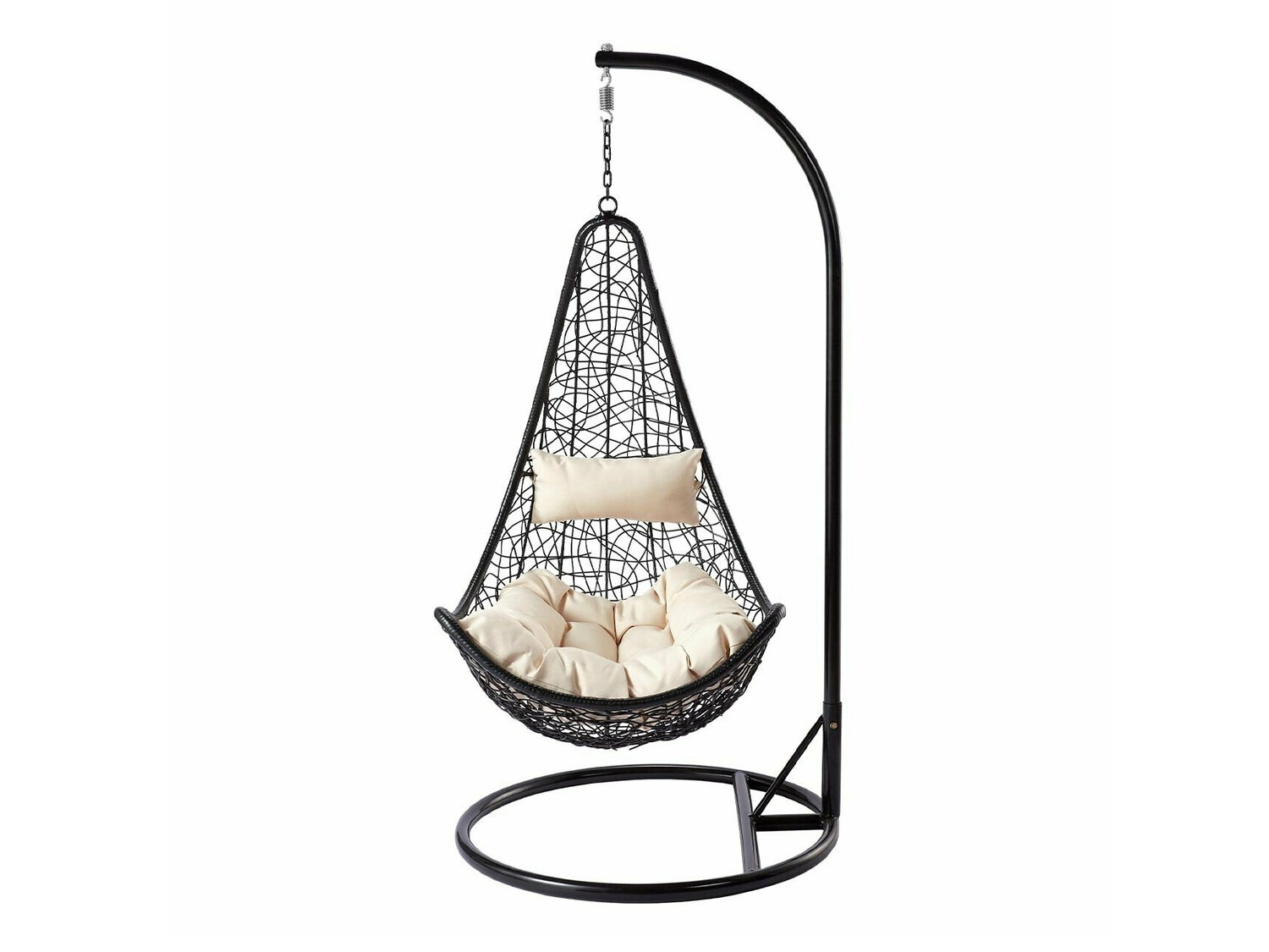 Supamas krėslas Comfivo 313 (Kreminė + Juoda)