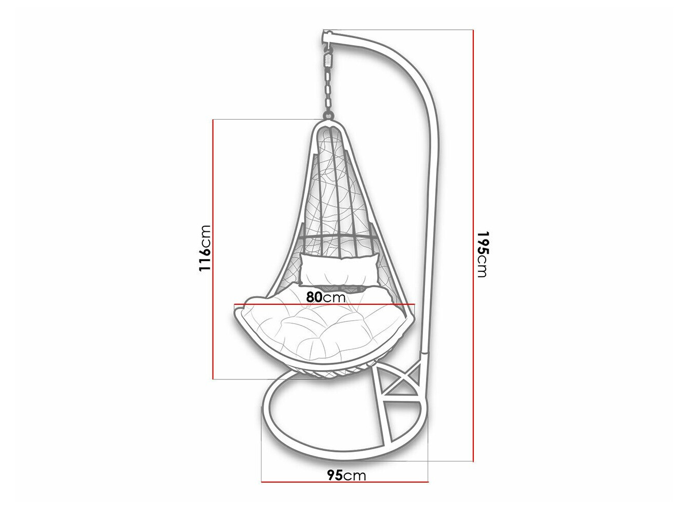 Supamas krėslas Comfivo 313 (Kreminė + Juoda)