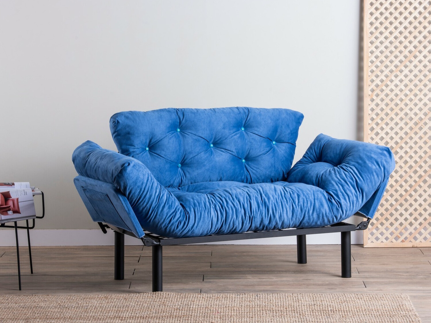 Sofa Altadena 130 (Mėlyna)