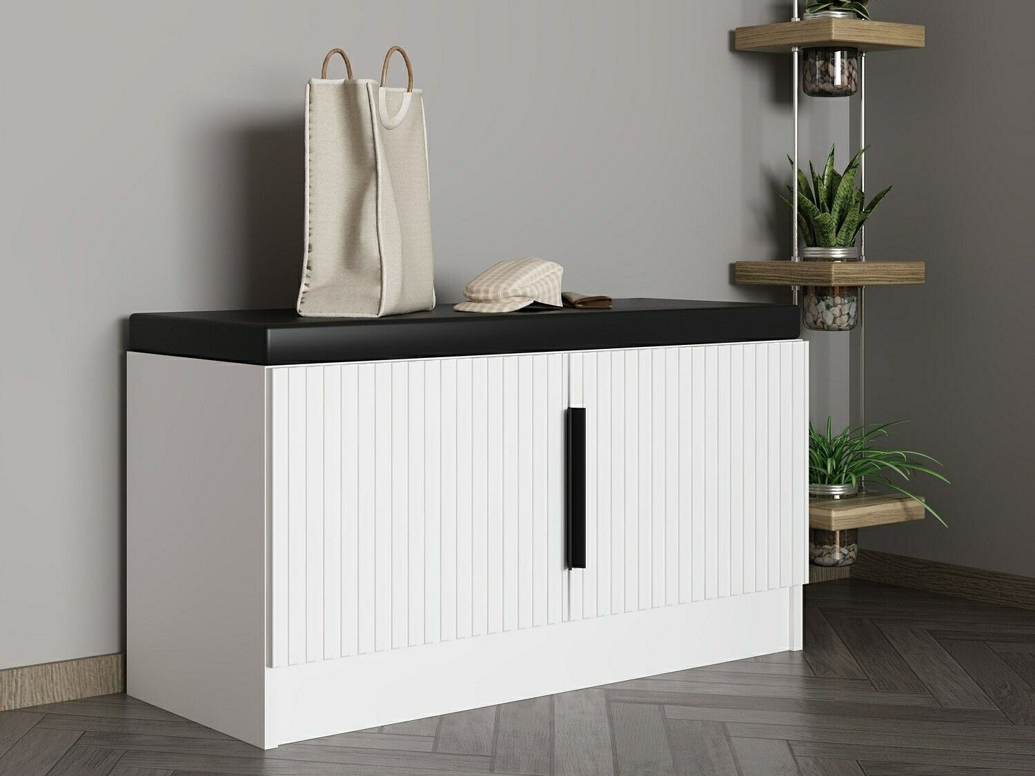 Batų dėžė Kailua E100 (Balta)