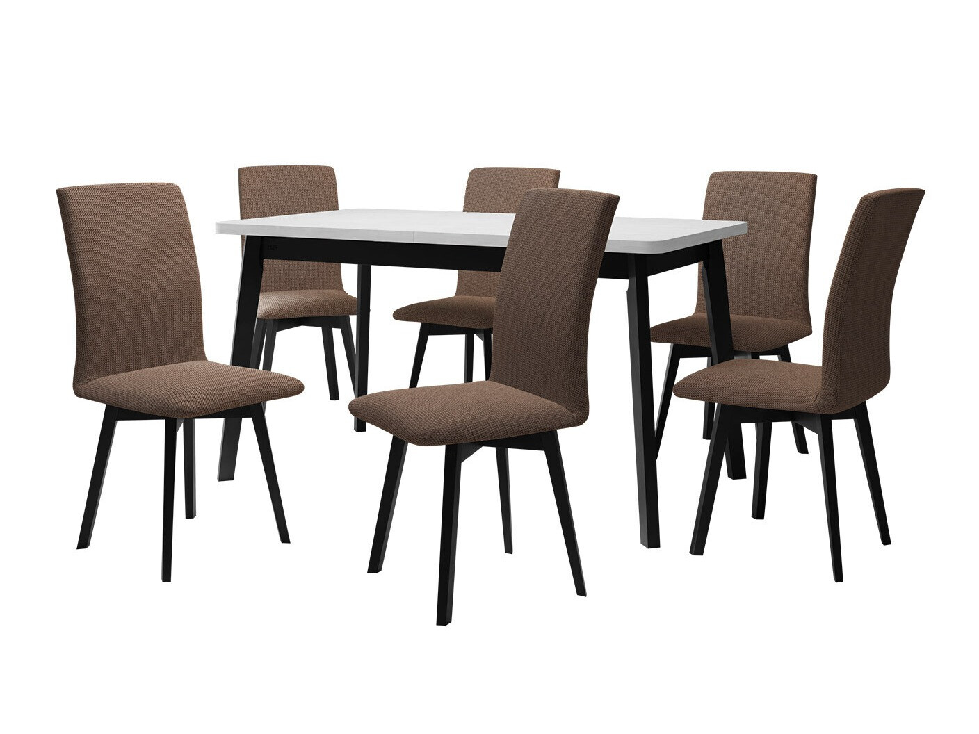 Valgomojo komplektas Victorville 323 (Juoda)