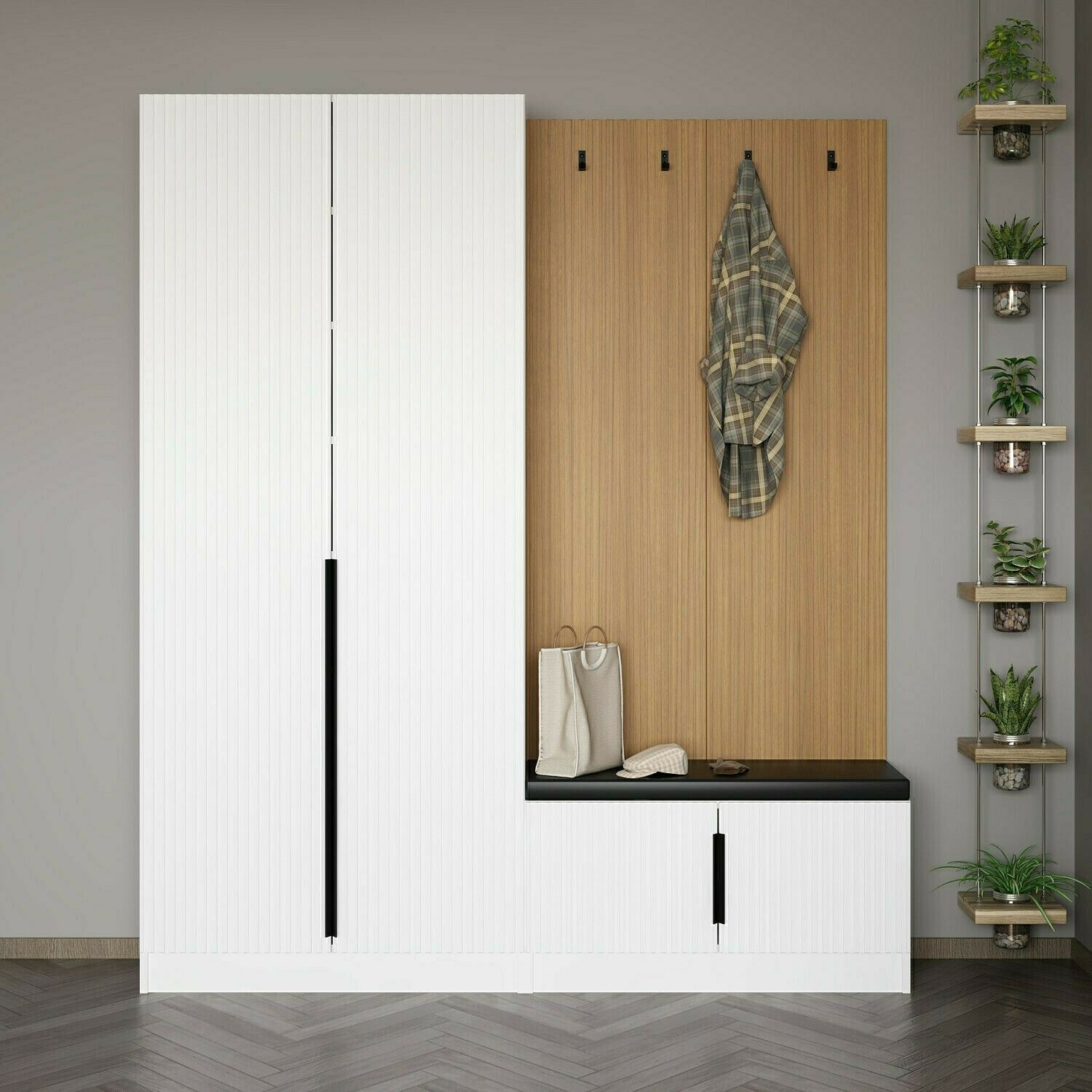 Batų dėžė Kailua E100 (Balta)