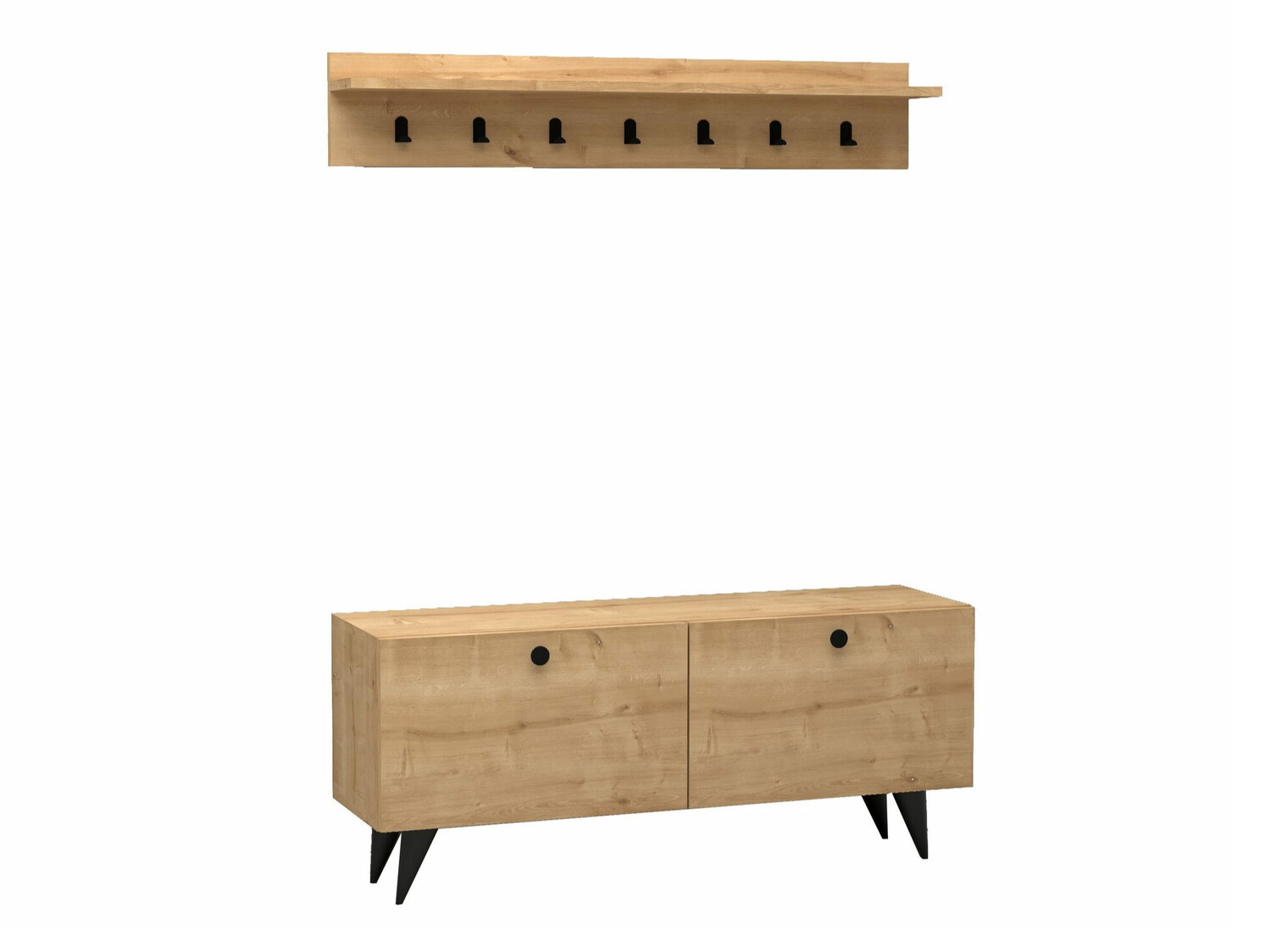 Prieškambario komplektas Kailua 521 (Ąžuolas)