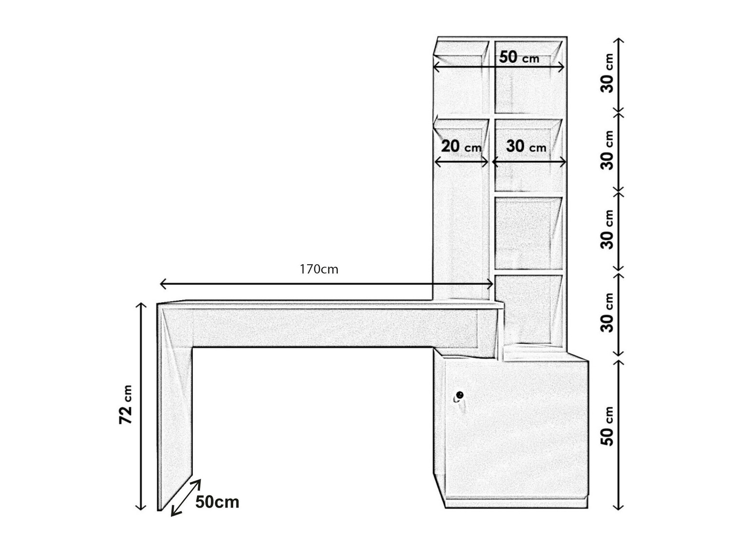 Darbo stalas Kailua 465