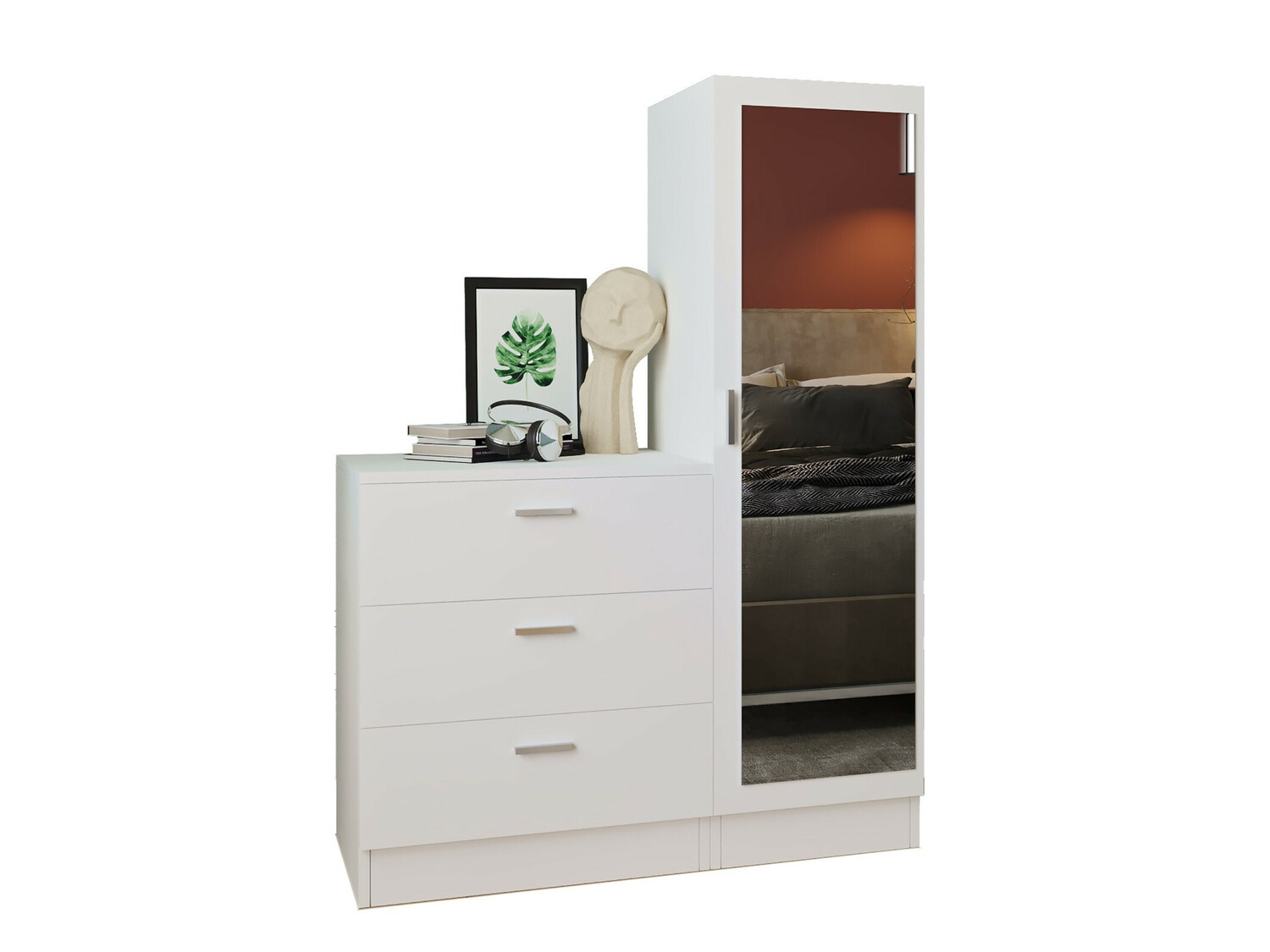 Prieškambario komplektas Kailua 558 (Balta)