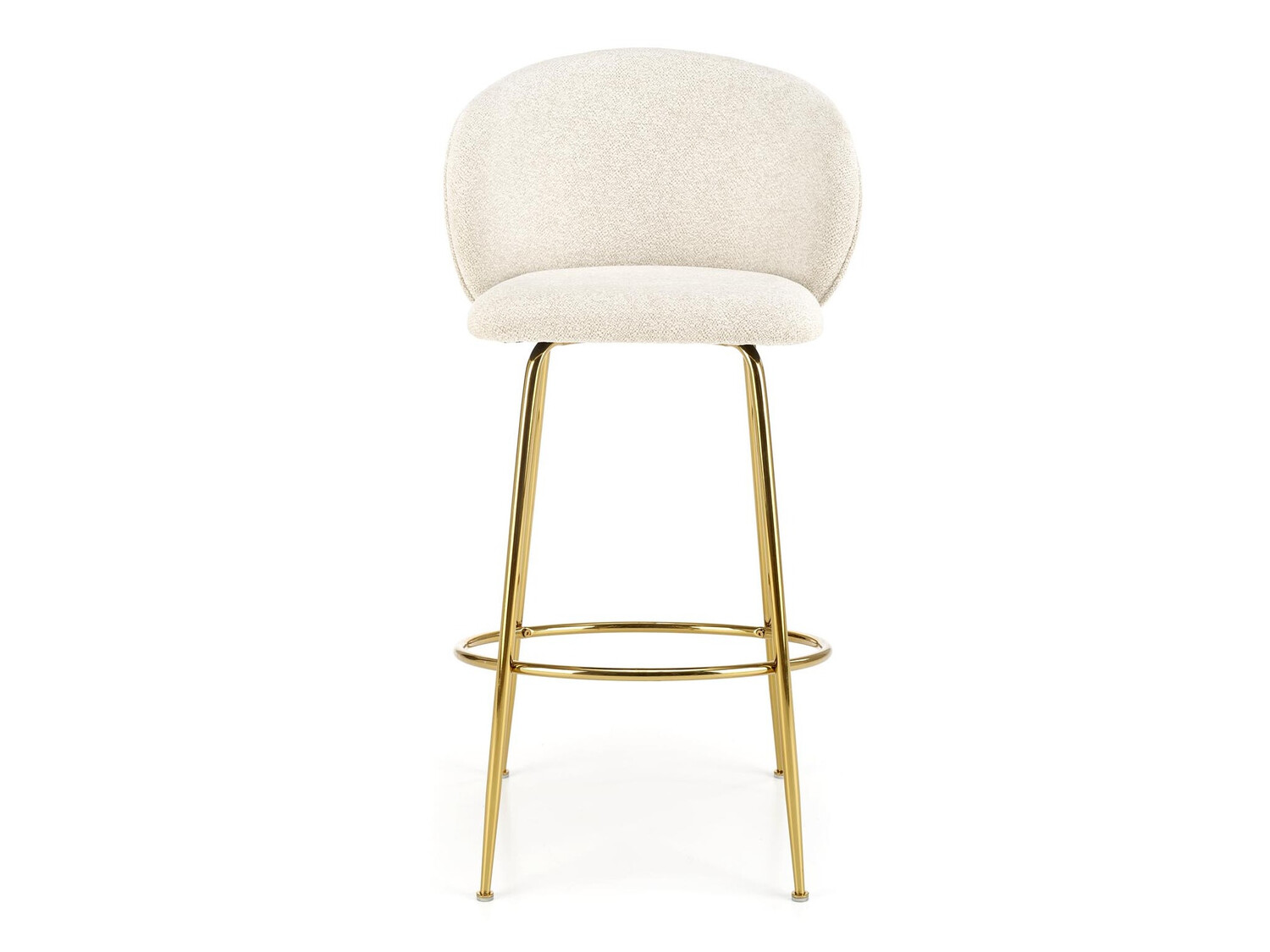 Baro kėdė Houston 1554 (Kreminė + Auksinė)