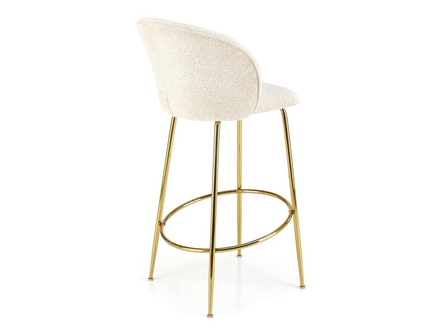 Baro kėdė Houston 1554 (Kreminė + Auksinė)