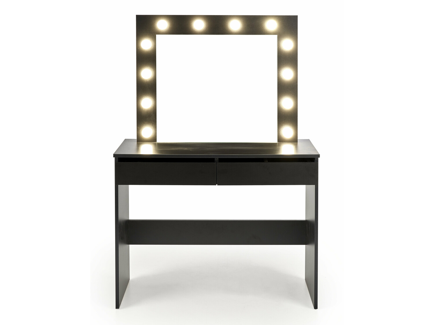 Makiažo staliukas Houston Gaudium (Juoda)