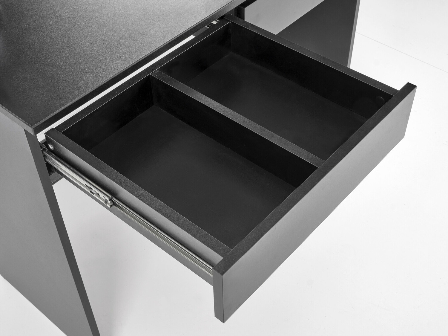 Makiažo staliukas Houston Gaudium (Juoda)