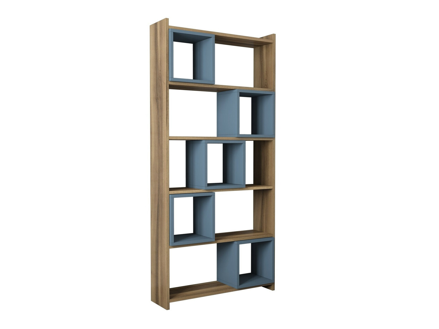 Lentyna Kailua 666 (Mėlyna + Graikinis riešutas)