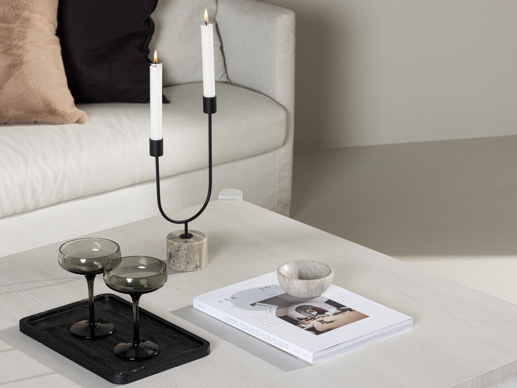 Žurnalinis staliukas Dallas 4198 (Balta)