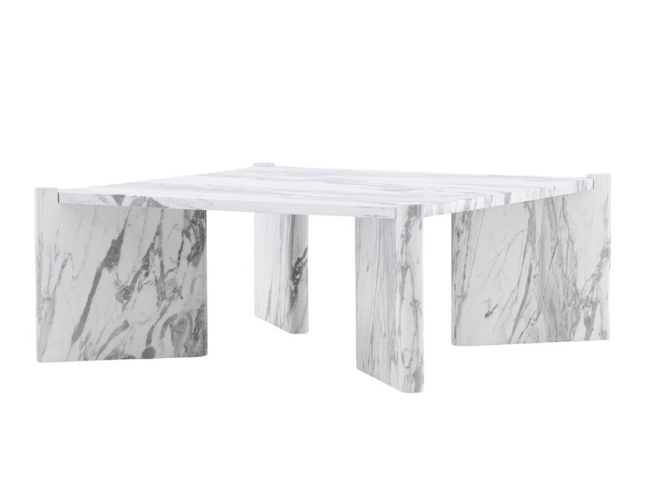 Žurnalinis staliukas Dallas 4198 (Baltas marmuras)