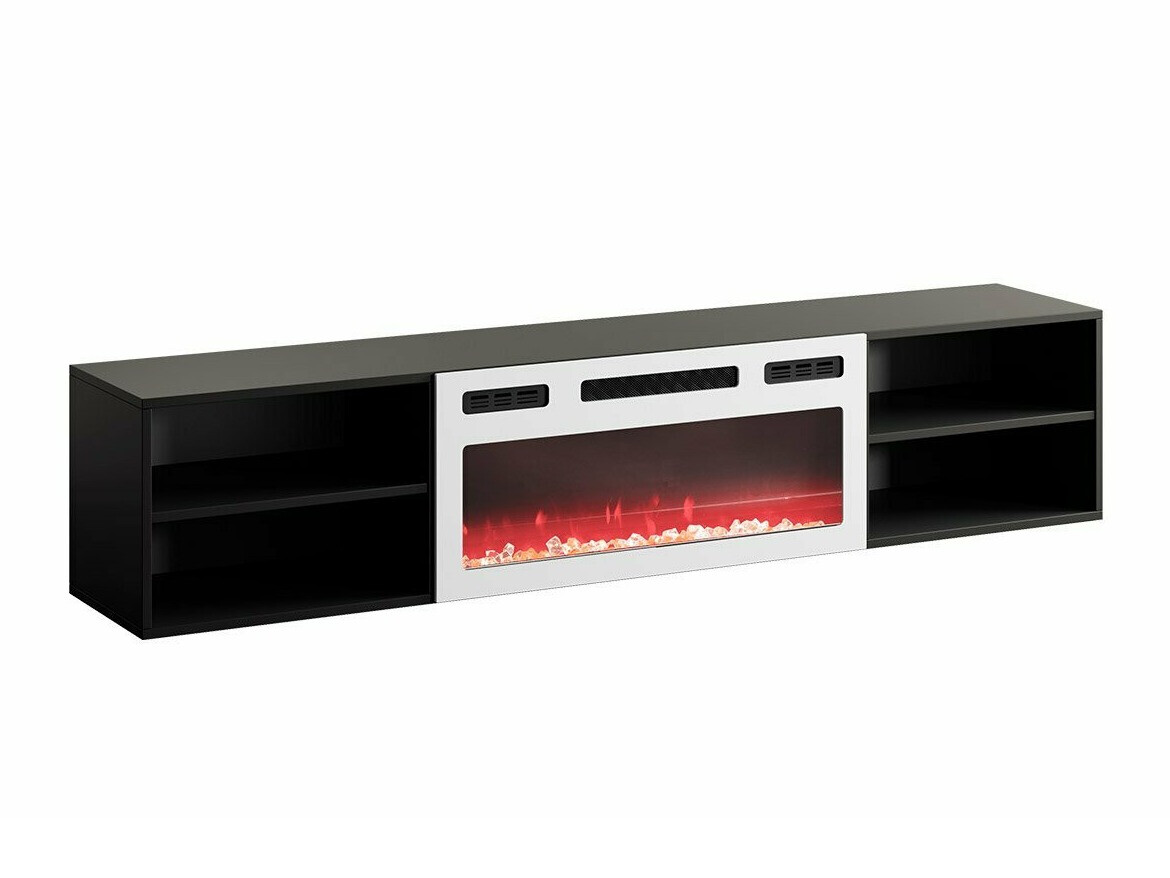TV staliukas Charlotte 190 (Juoda + Balta)