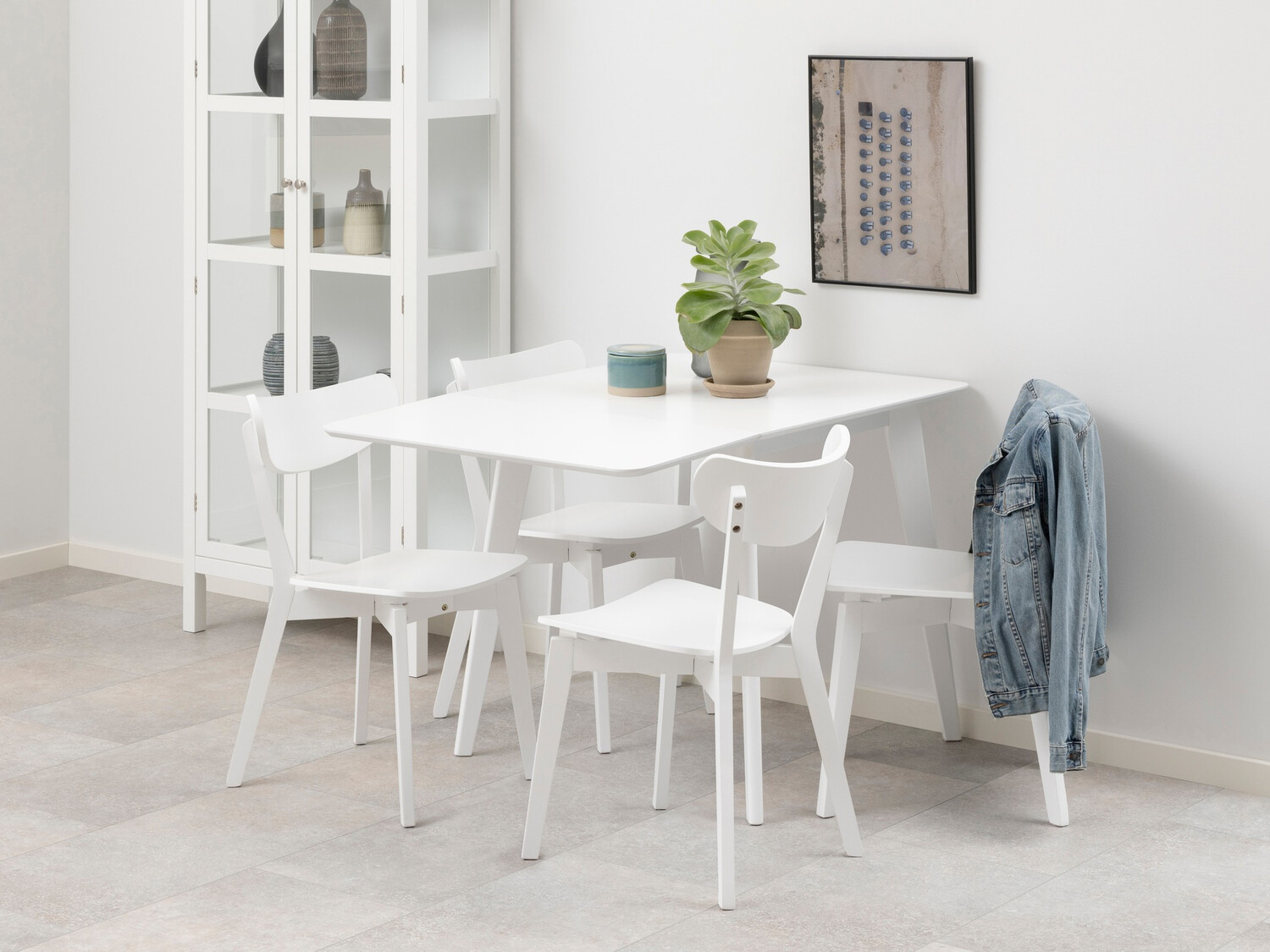 Valgomojo komplektas Norsica 710 (Balta)