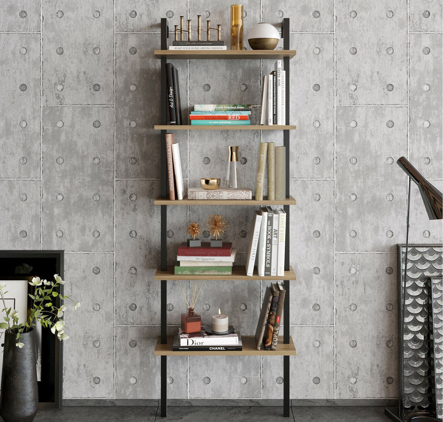 Lentyna Kailua 1027 (Juoda + Graikinis riešutas)