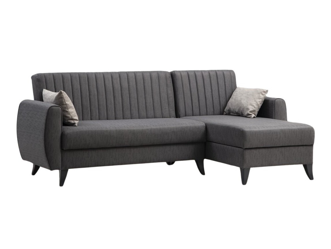 Minkštas kampas Altadena 598 (Tamsi pilka)