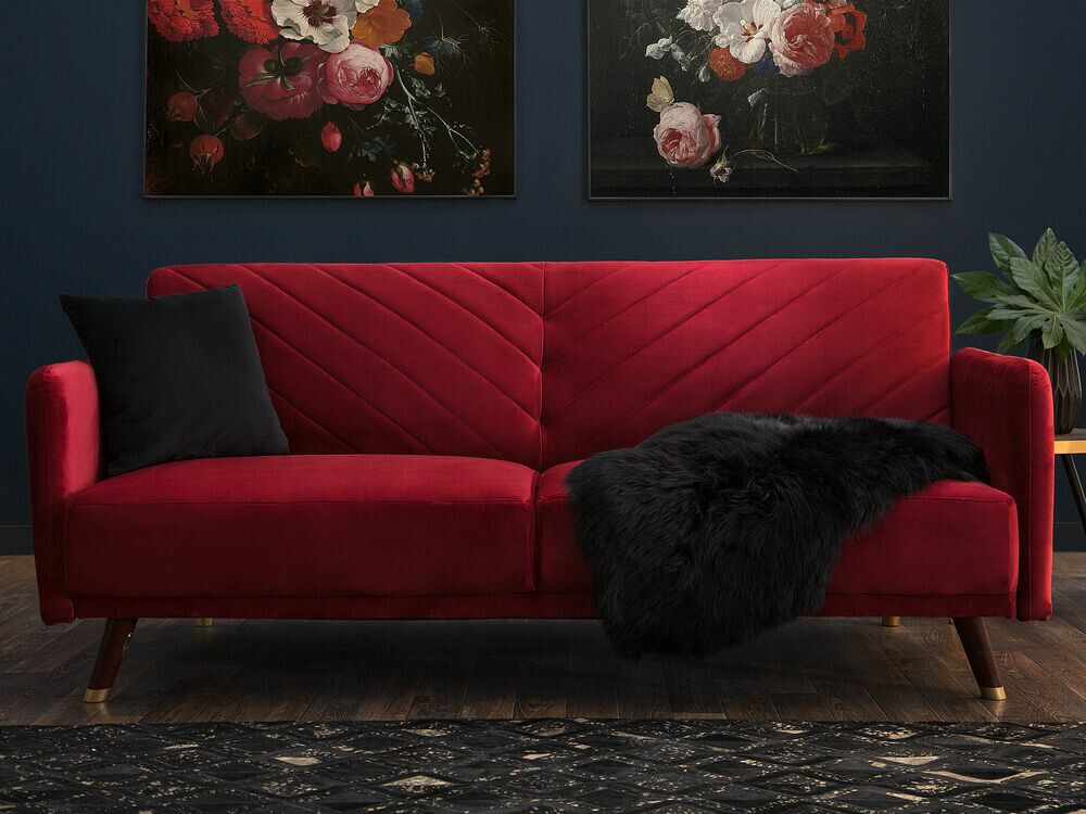 Sofa lova Berwyn 120 (Raudona)