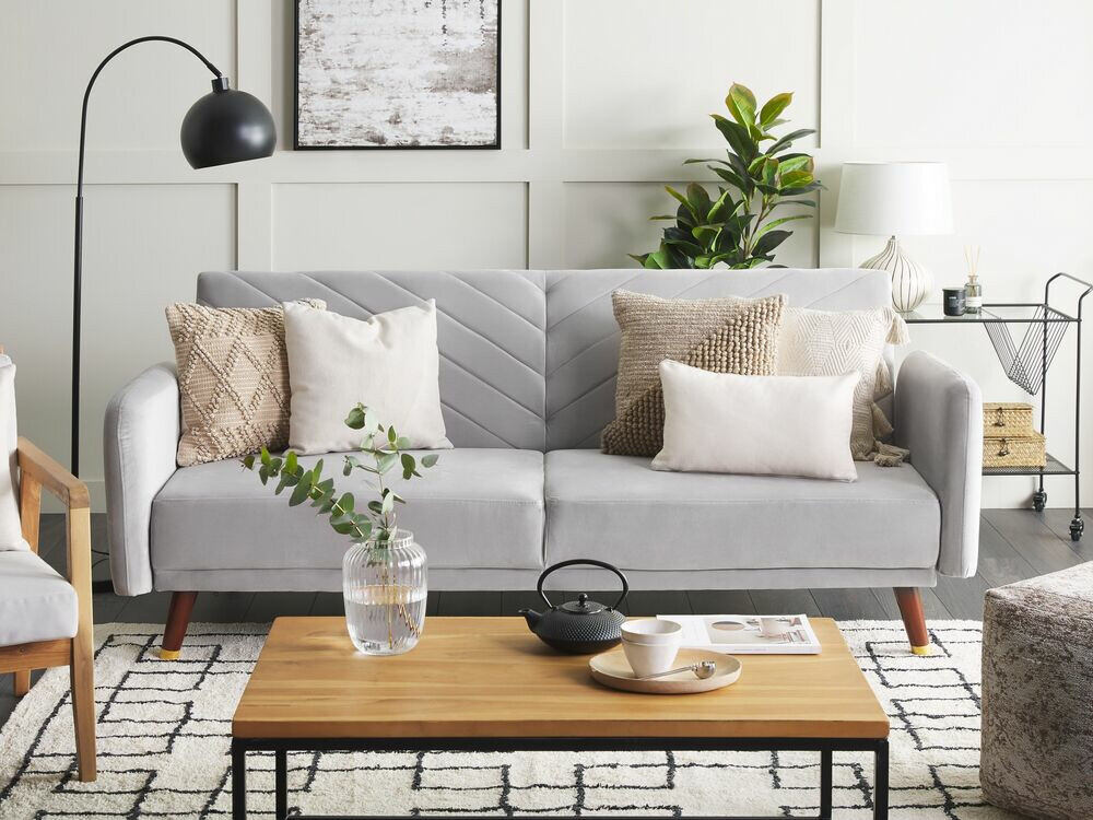 Sofa lova Berwyn 120 (Šviesi pilka)