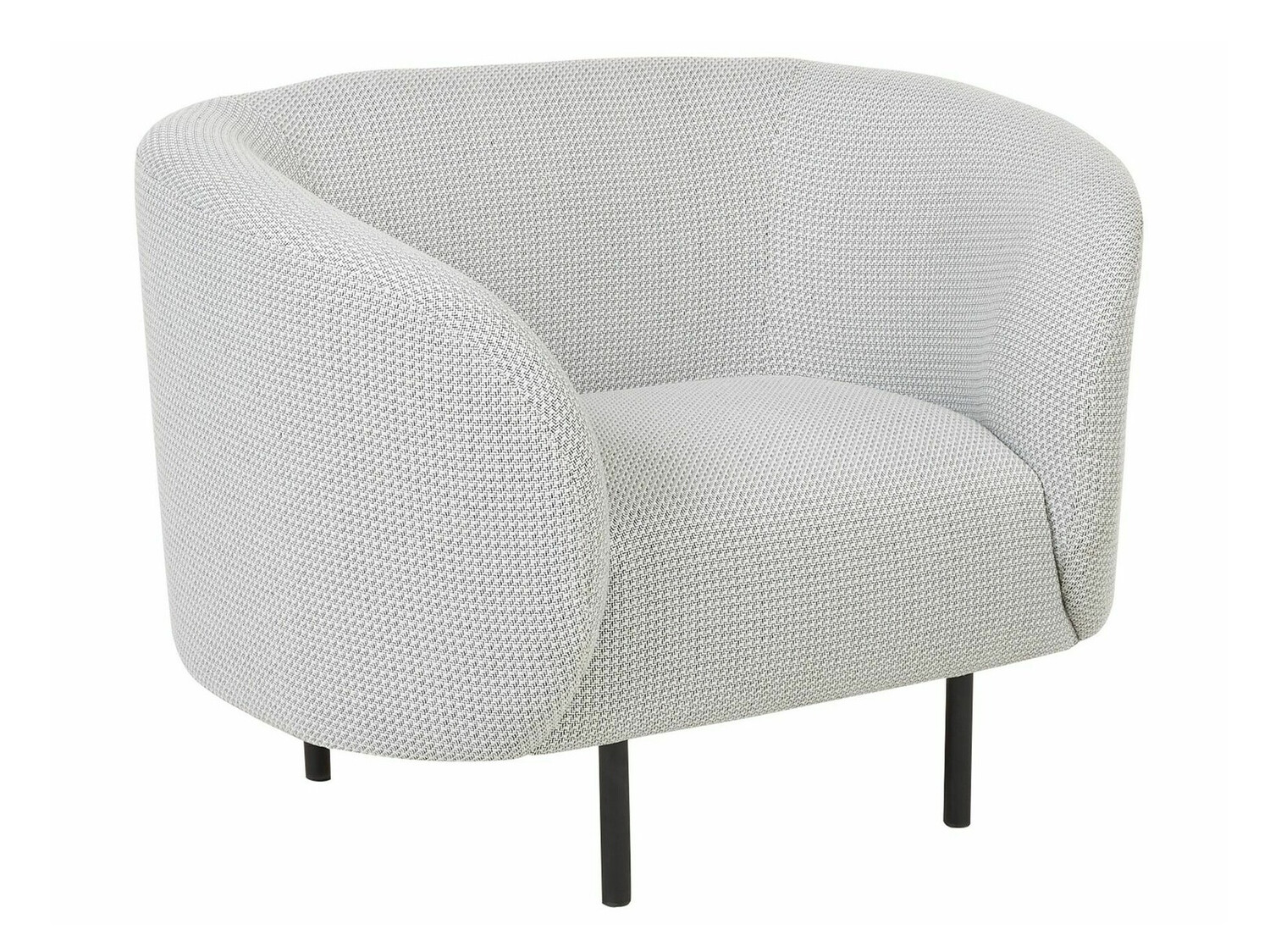 Fotelis Berwyn 2033 (Balta + Juoda)