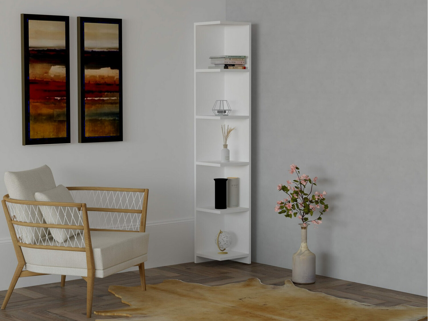 Kampinė lentyna Kailua 1202