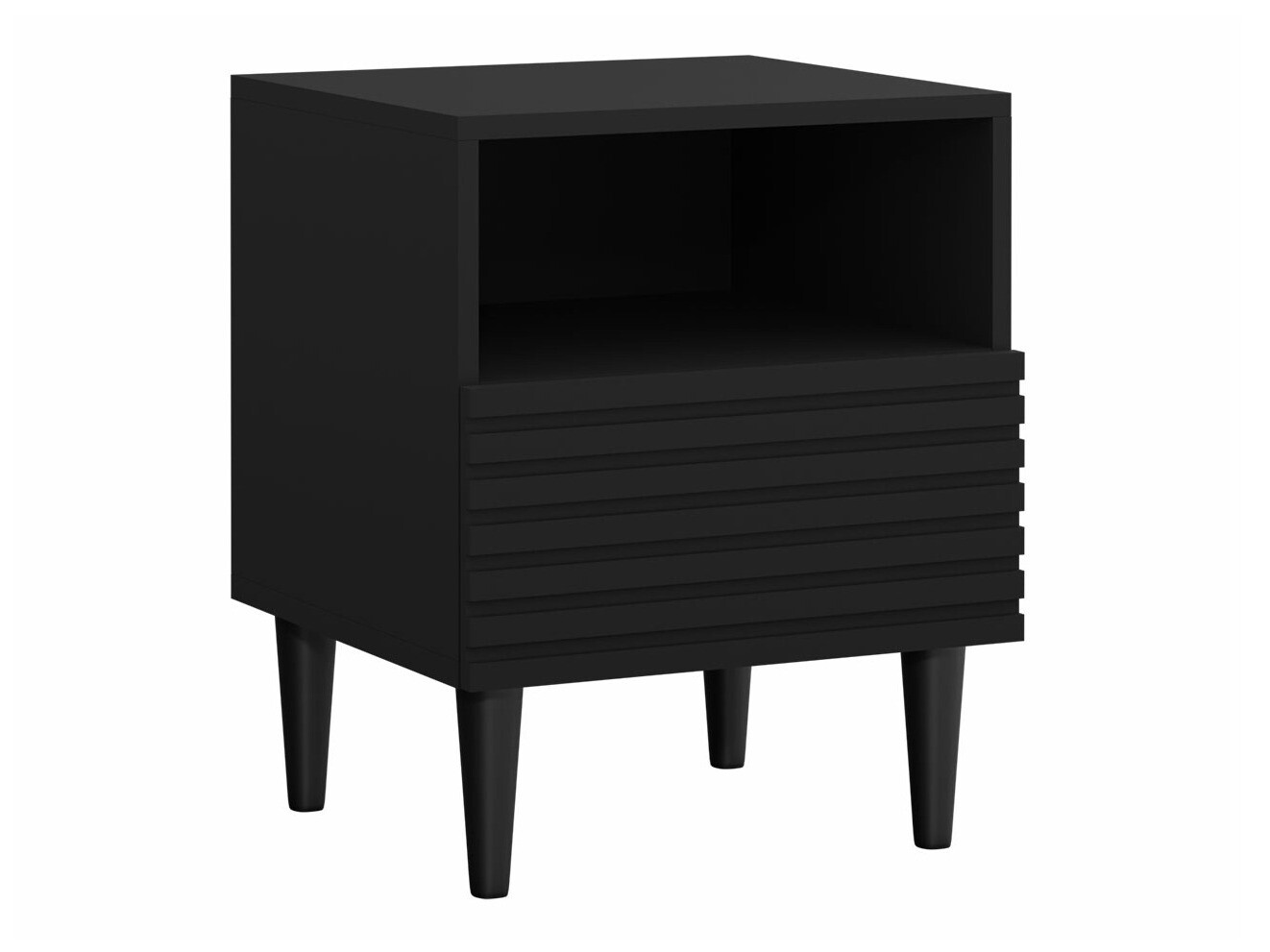 Naktinis staliukas Comfivo Mavmono 103 (Juoda)