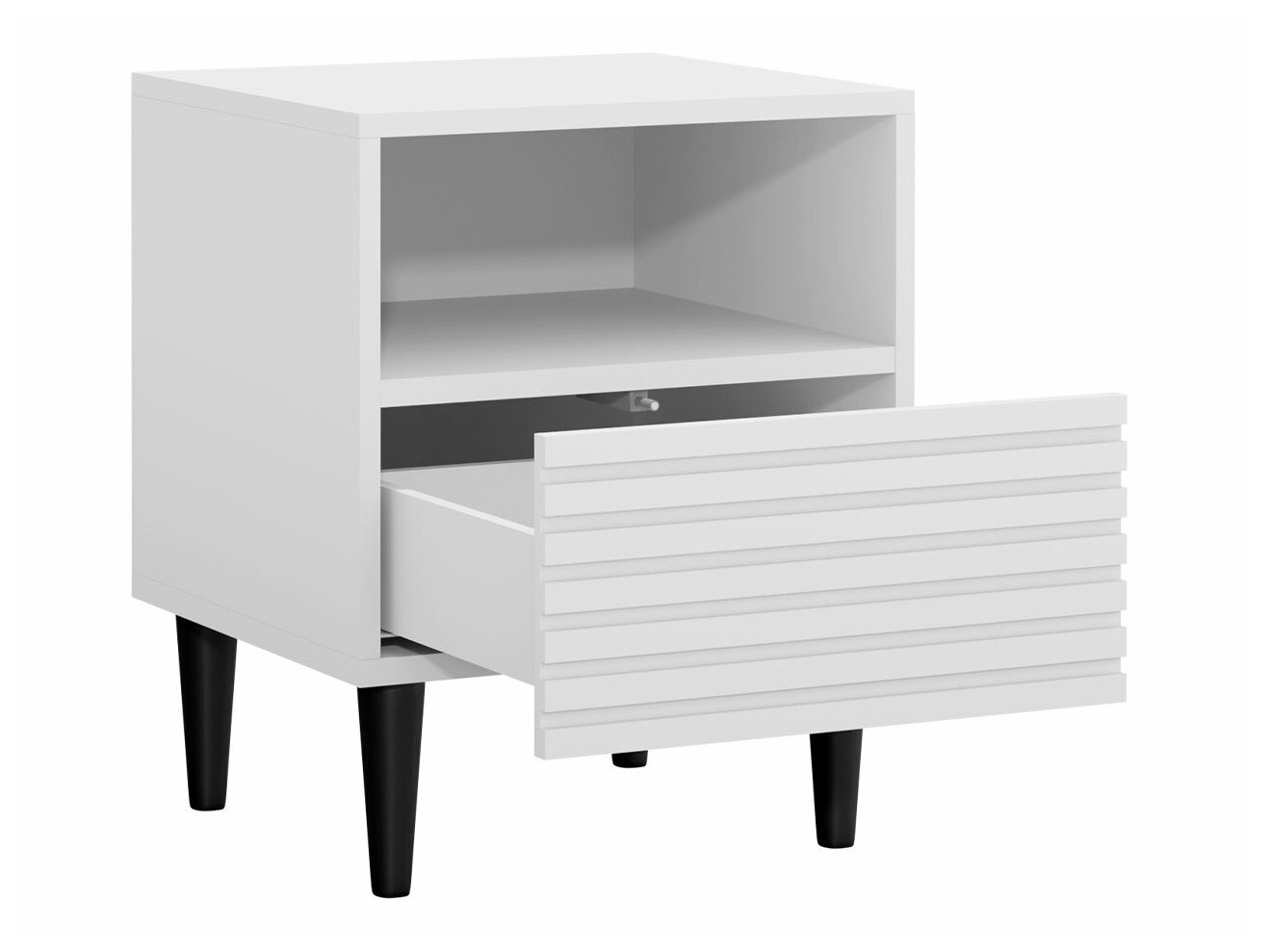 Naktinis staliukas Comfivo Mavmono 103 (Juoda)