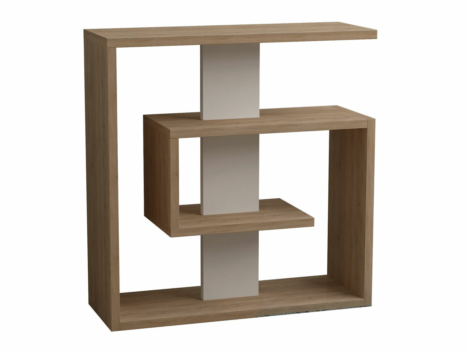 Šoninis staliukas Kailua 1351 (Kreminė + Sonomos ąžuolas)