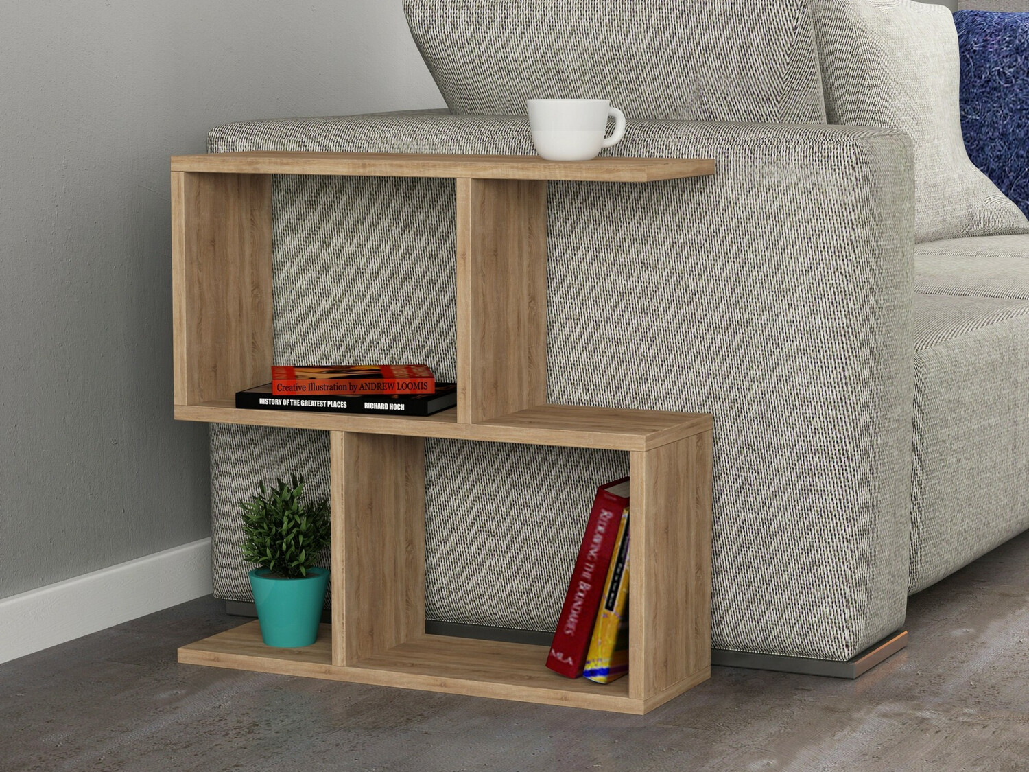 Šoninis staliukas Kailua 1378 (Ąžuolas)