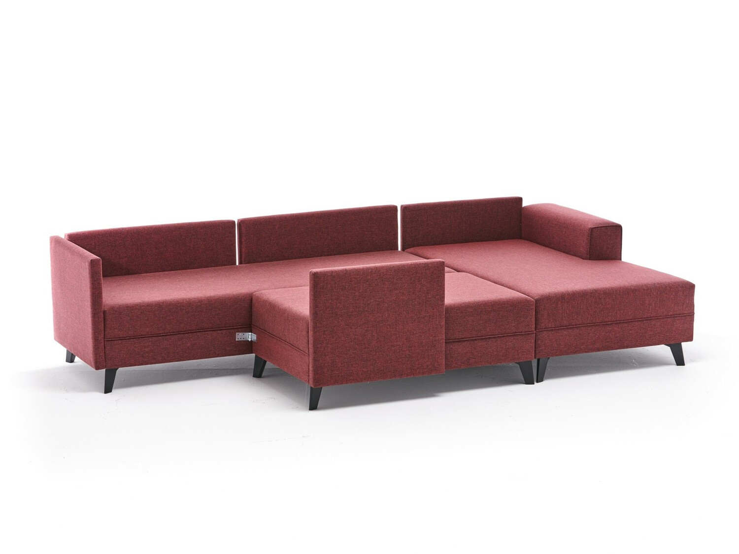 Minkštas kampas Altadena 315 (Bordo)