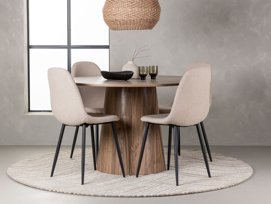 Valgomojo komplektas Dallas 4247 (Ruda)